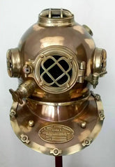 Vintage Diver Helmet for Nautical Décor and Collection